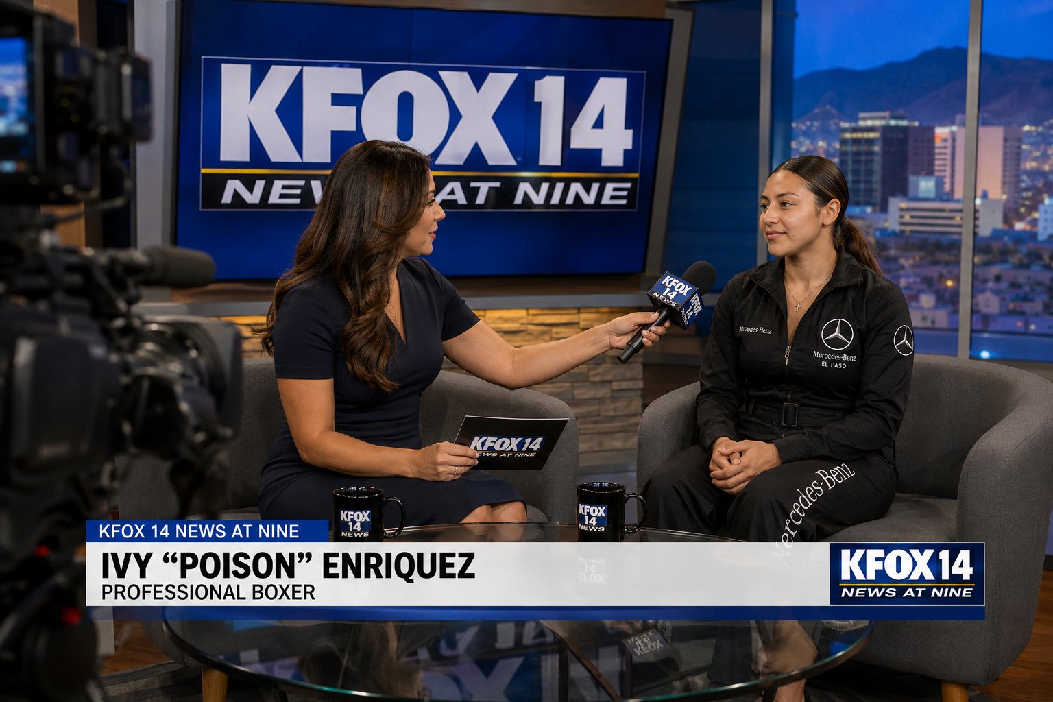 News interview with Ivy Poison Enriquez