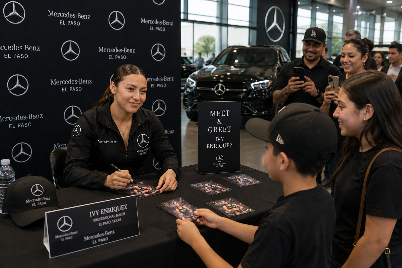 Ivy Enriquez meet and greet event