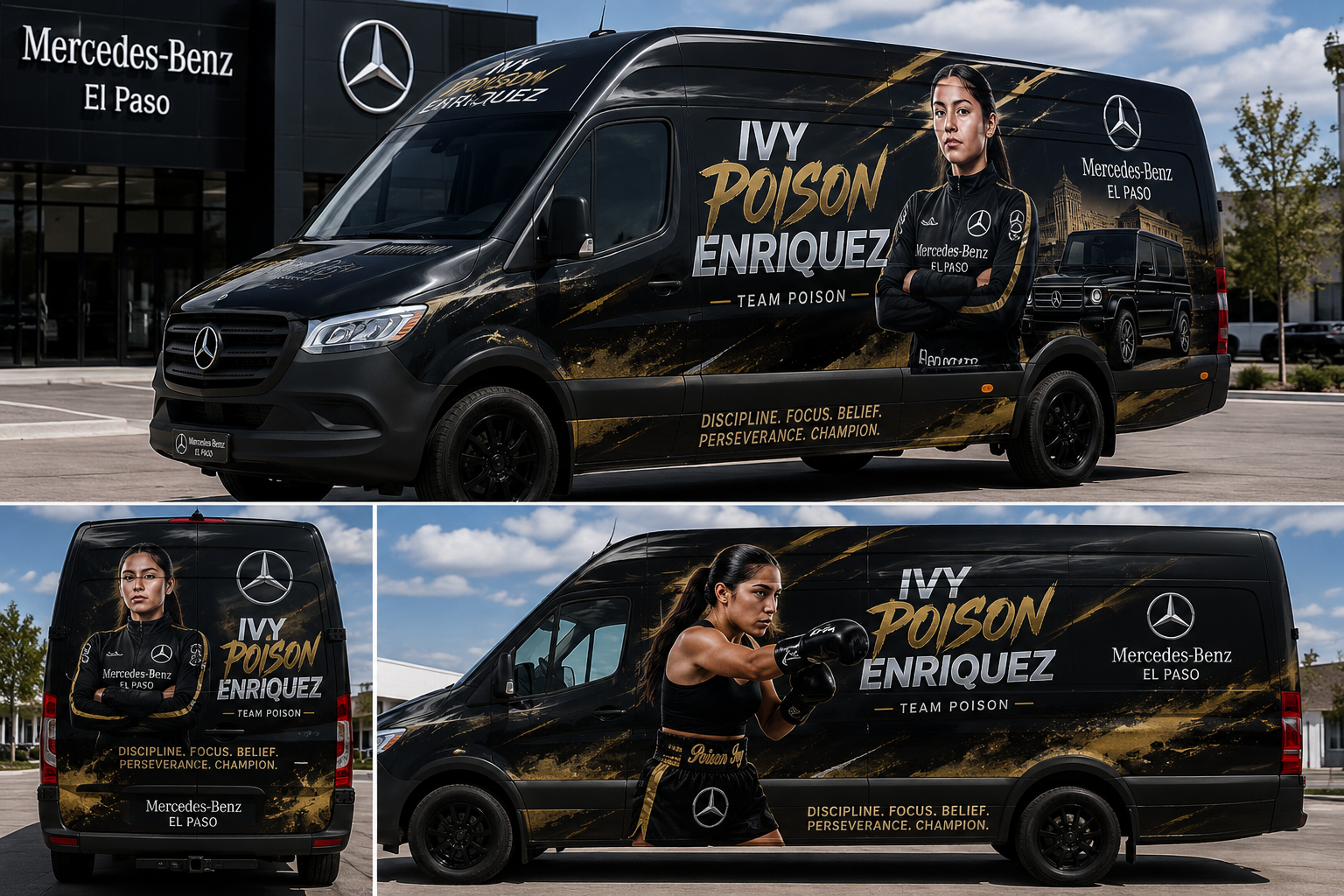 Fully Wrapped Mercedes-Benz Sprinter